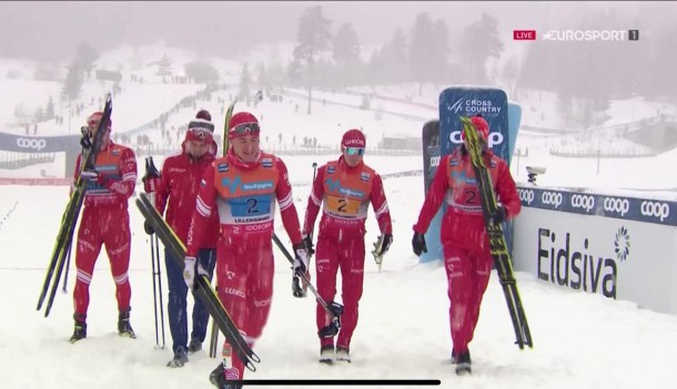 Лыжники Коми помогли сборной России доминировать в эстафете на этапе кубка мира
