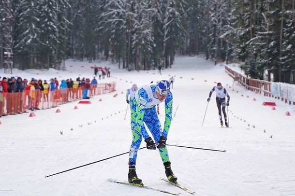 Алексей Виценко пришел третьим на этапе лыжного Кубка России