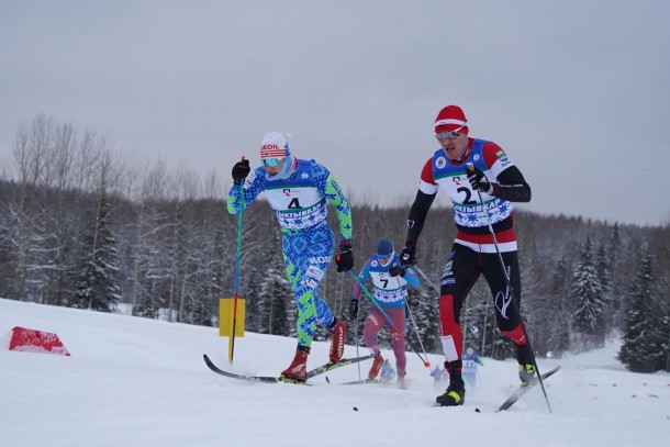  Лыжники Коми заняли весь пьедестал почета в мужском спринте