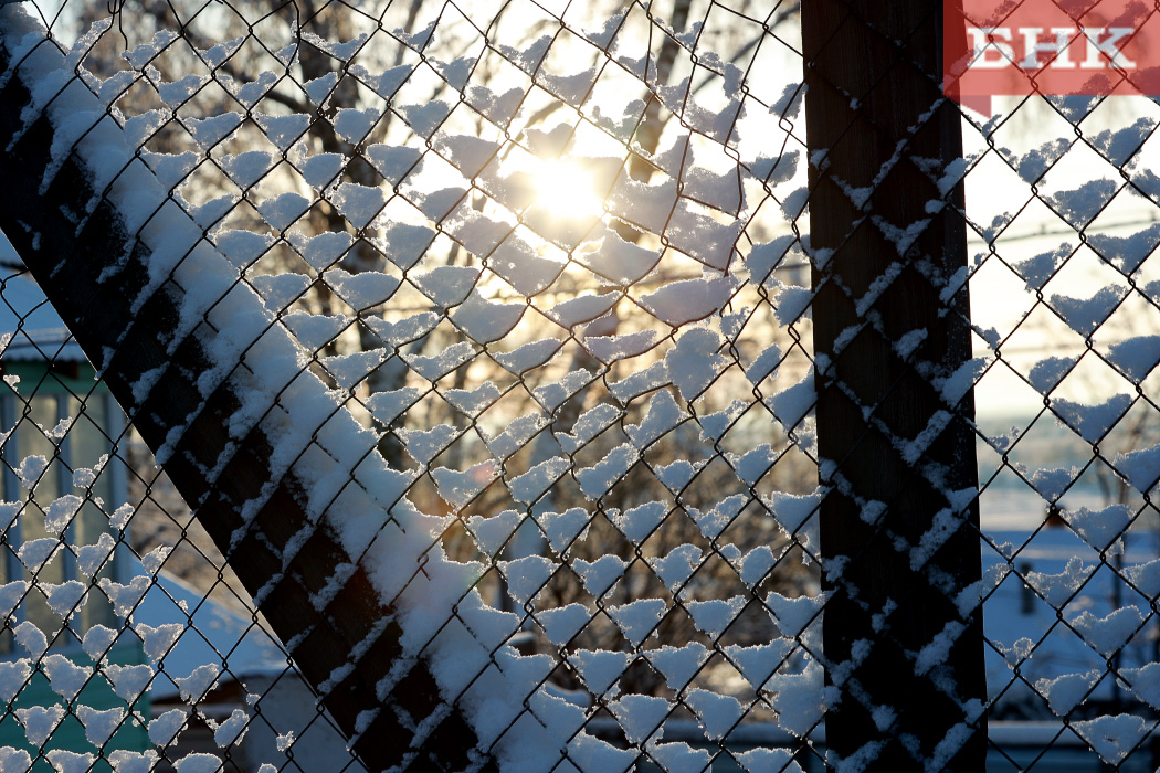 В Коми ударили 30-градусные морозы