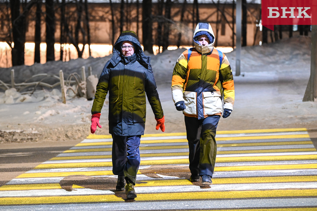 В Коми днем ожидаются морозы до минус 28 градусов