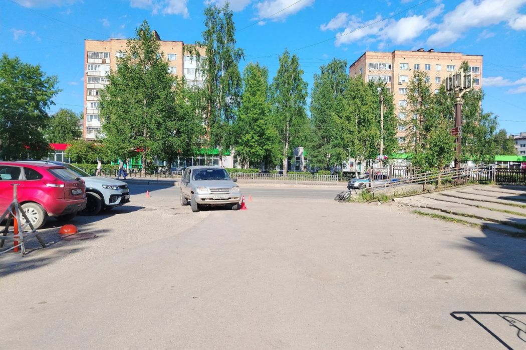 В Ухте сбили велосипедиста