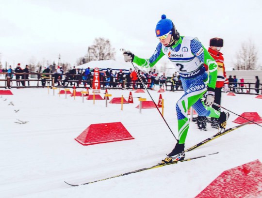Андрей Некрасов выиграл Первенство России в лыжном спринте