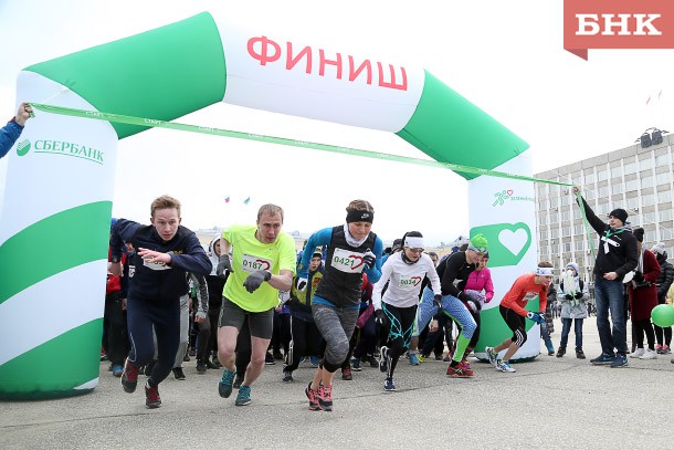 Сыктывкар впервые присоединился к Всероссийскому спортивному празднику «Зеленый марафон»