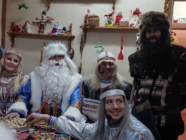 Кöдзыд Пöль привез новогоднее настроение в Усинск