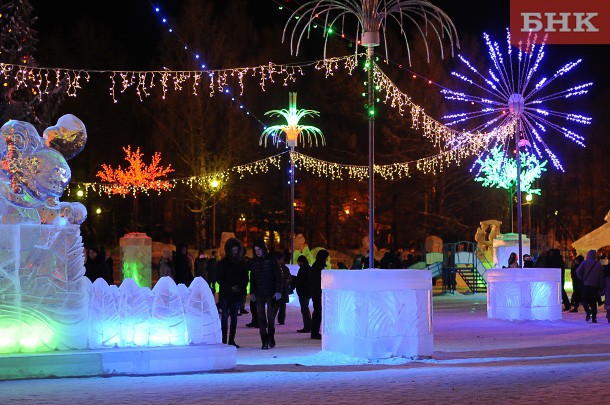 Сыктывкарцев ожидает насыщенная программа в новогодние каникулы