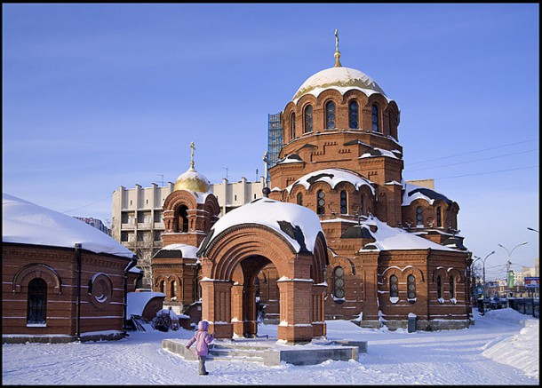 Прообразом собора Воркуты стал новосибирский храм Александра Невского