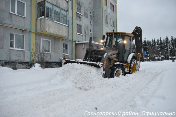 Сосногорским коммунальщикам грозят штрафы за несвоевременную уборку снега