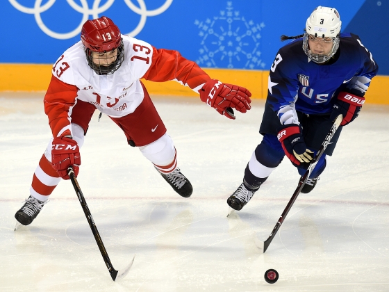 Российские хоккеистки проиграли сборной США во второй игре на Олимпиаде