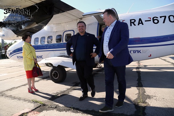 Губернатор Новгородской области Андрей Никитин прибыл в Усть-Цильму