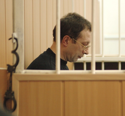 Юрий Гуров на процессе