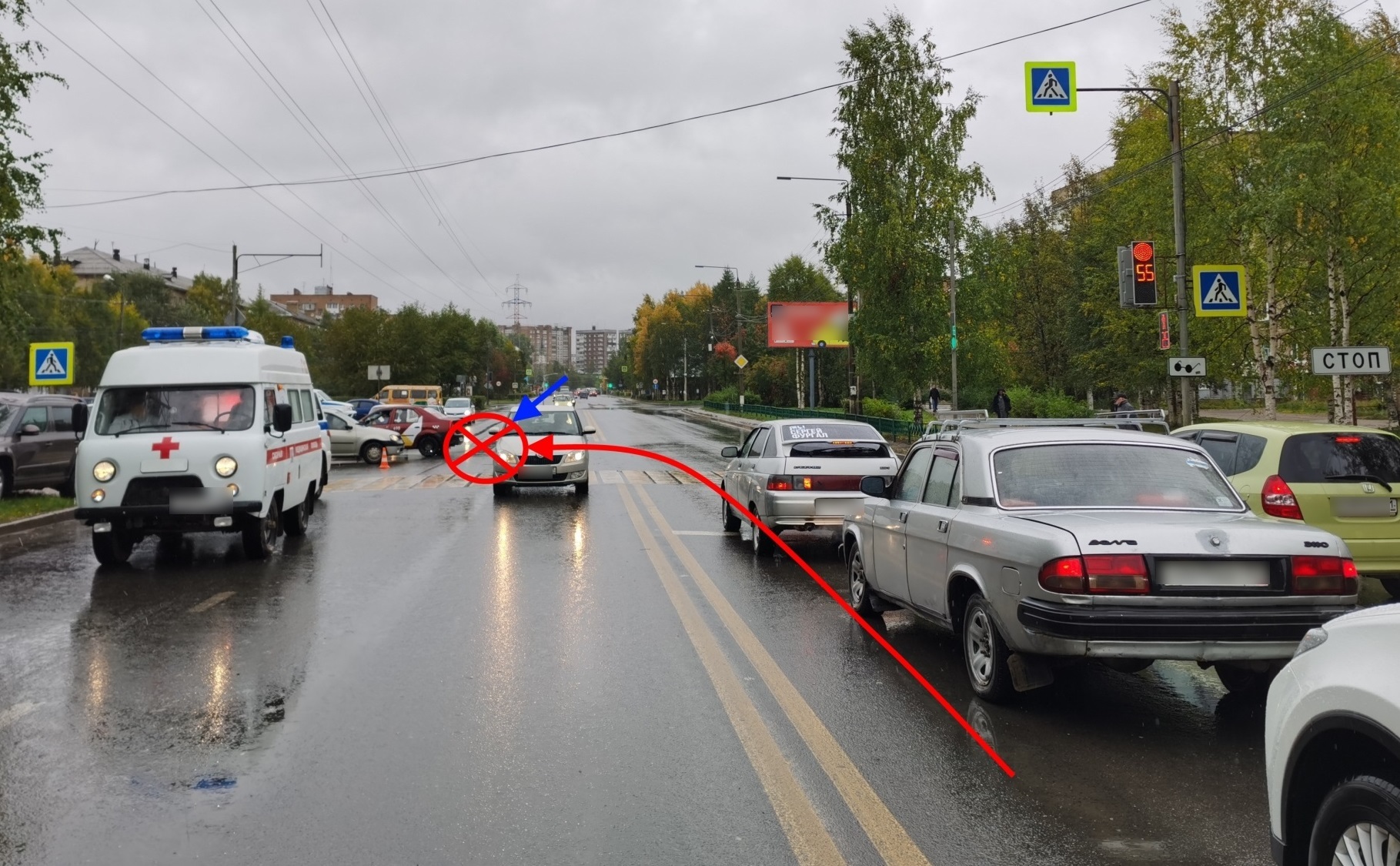 В Ухте Skoda и Toyota не поделили перекресток « БНК