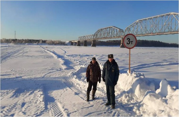 В Коми осталось открыть 24 ледовые переправы