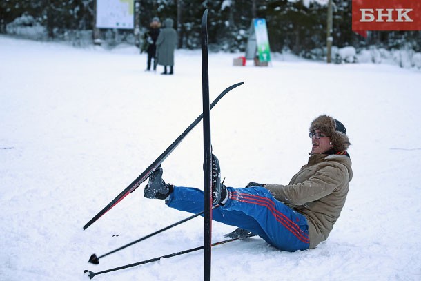 Сыктывкарцев попросили не портить лыжные трассы