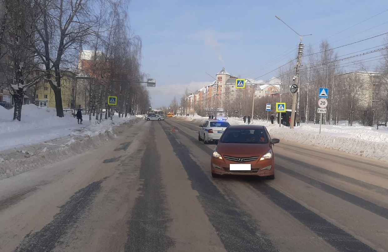 В Сыктывкаре сбили девушку « БНК