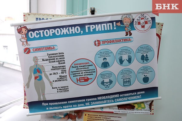 Владимир Уйба предостерег жителей Коми о наложении друг на друга гриппа и ковида