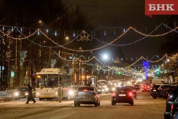 В Сыктывкаре запустят новогодние автобусы