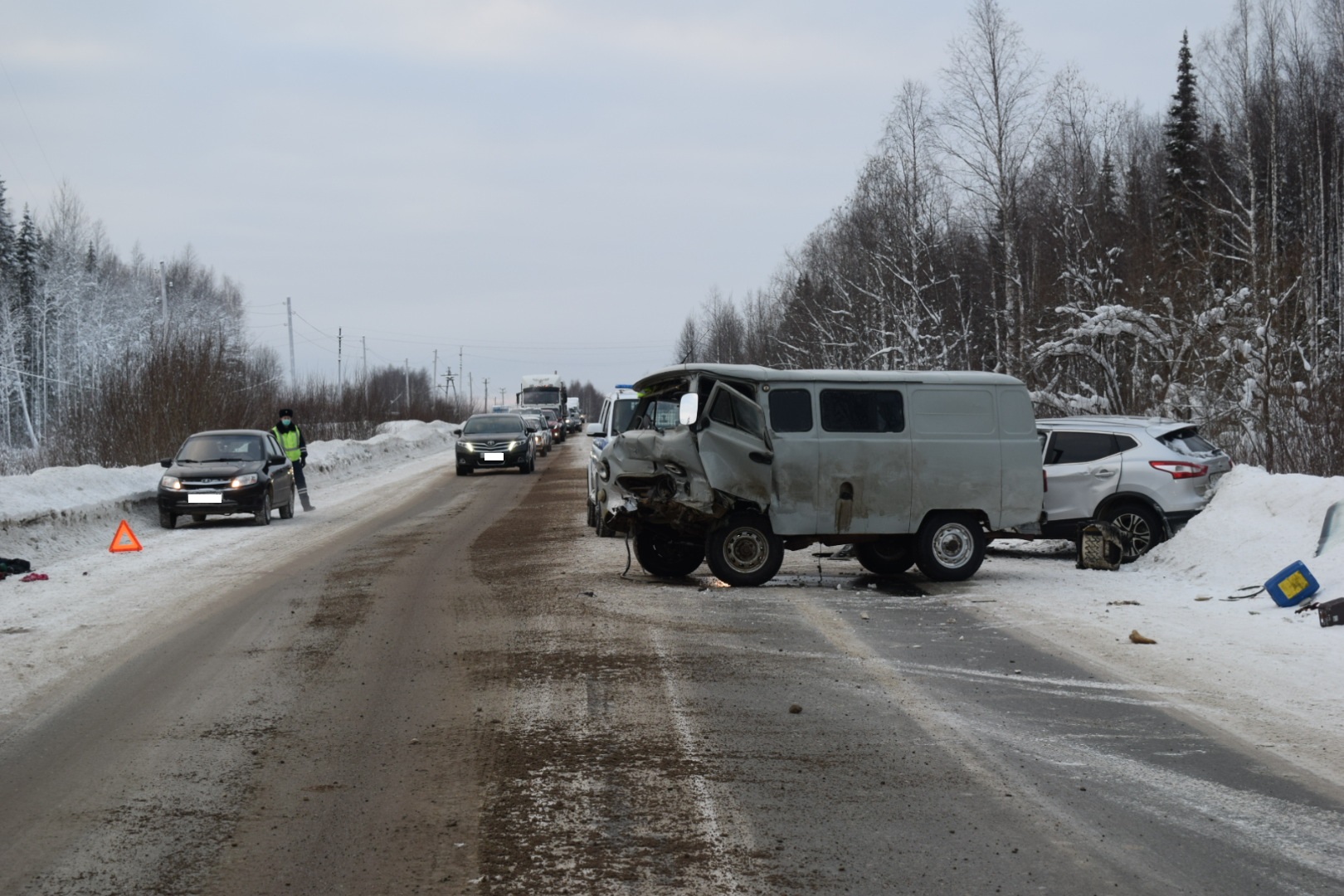 Попавший в ДТП под Ухтой водитель госпитализирован « БНК