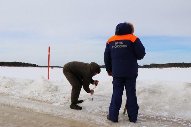 За сутки в Коми закрыли 17 ледовых переправ