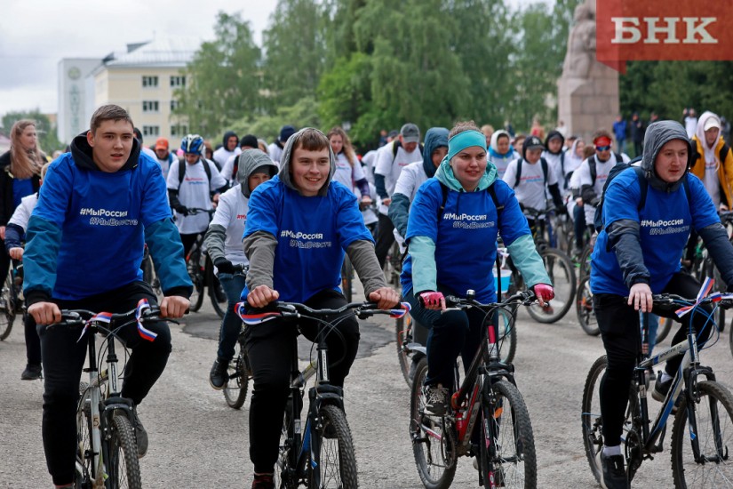 Монди СЛПК поддержал велоакцию «Мы – Россия! Мы вместе!»