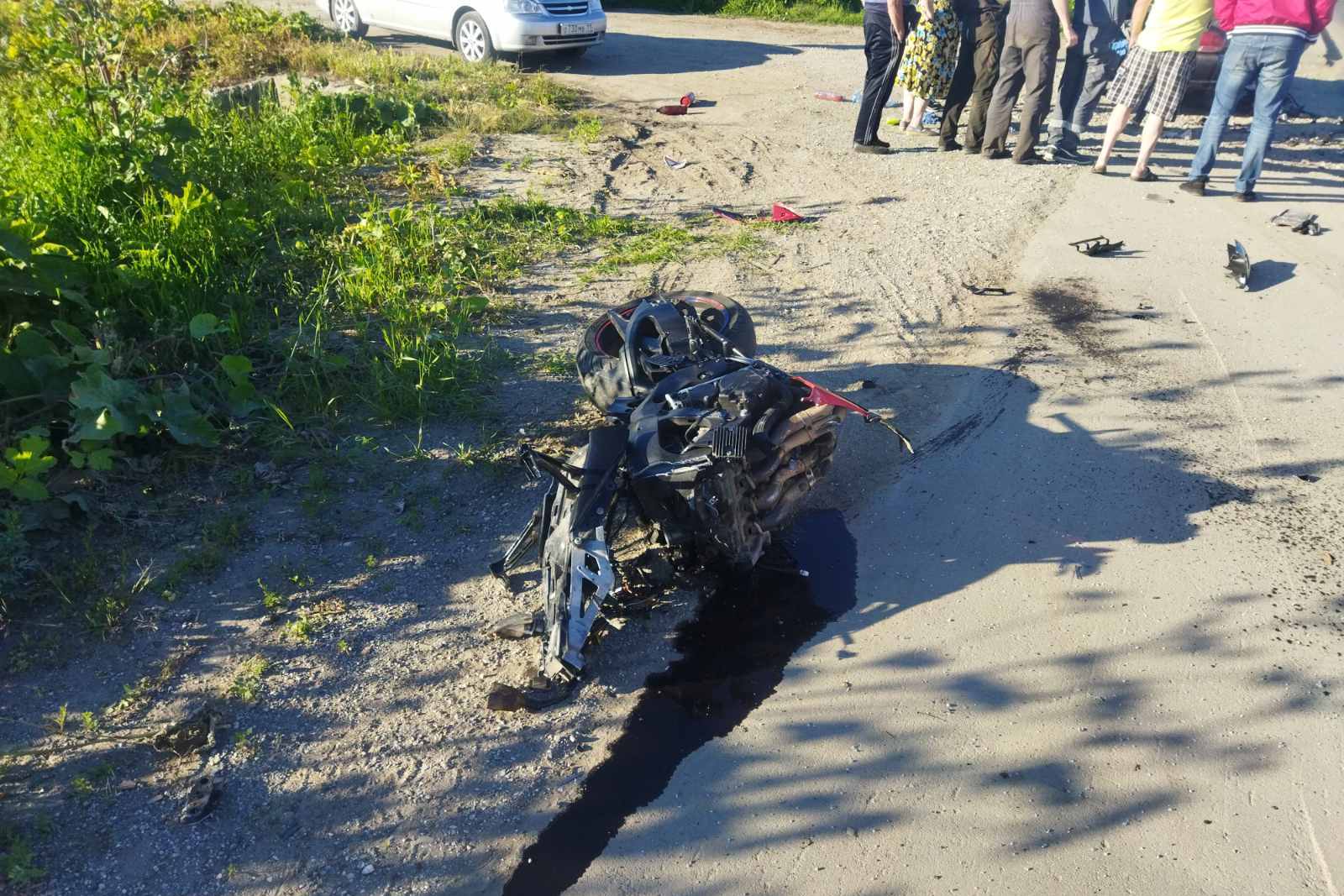 Мотоциклист получил открытый перелом во время ДТП в Сыктывкаре | 04.07.2022  | Сыктывкар - БезФормата