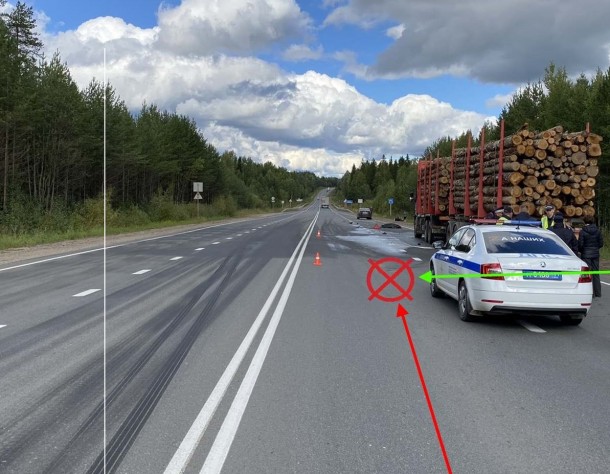 В Сыктывкаре на объездной дороге погиб пешеход