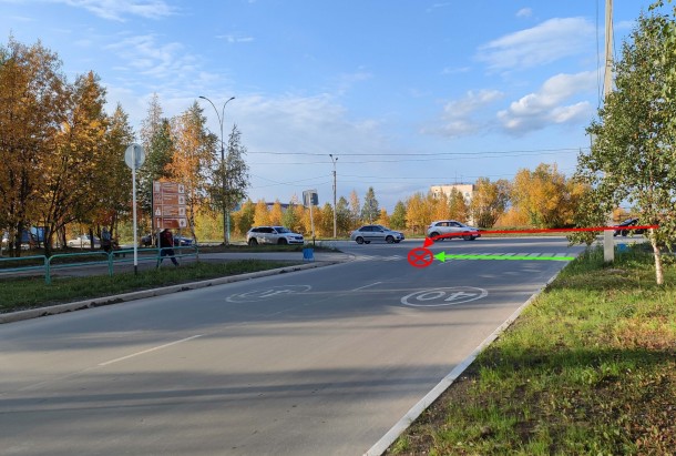 В Усинске водитель сбил девочку и скрылся с места ДТП