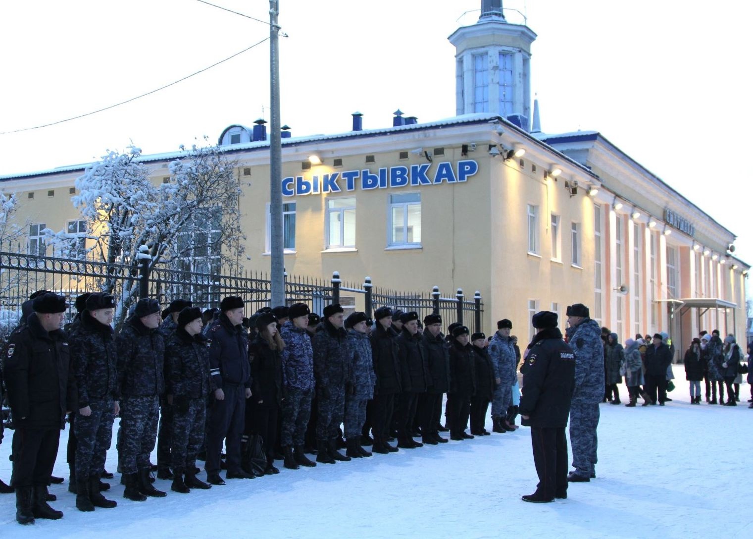 Сводный отряд МВД по Коми отправился на Северный Кавказ « БНК