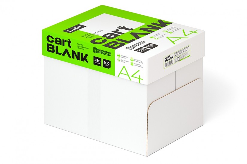 Монди СЛПК объявляет о старте производства бумаги Cartblank Digi 