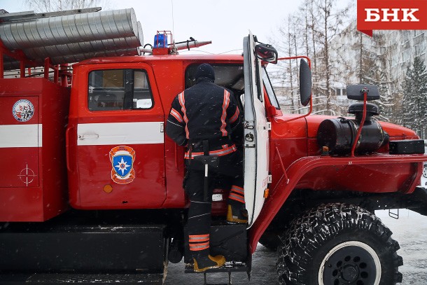 В Сыктывкаре во время пожара погиб мужчина