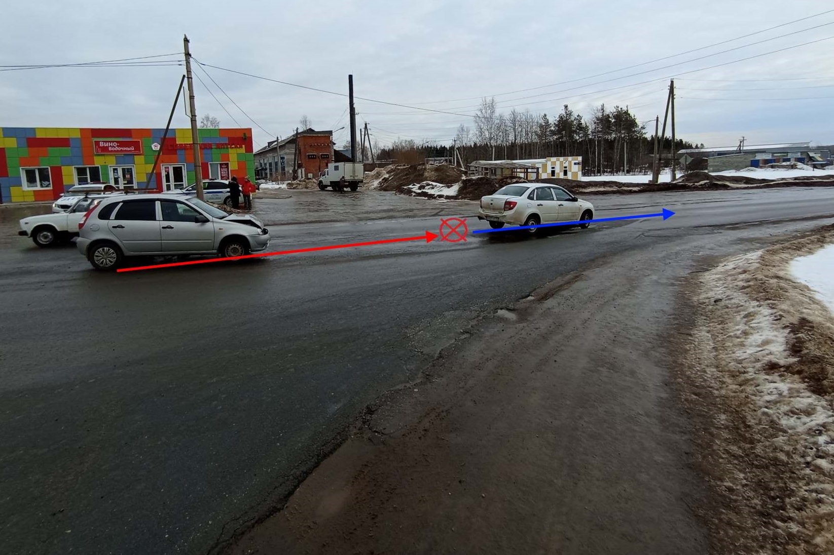 В Сыктывкаре мужчина получил гематому головного мозга в ДТП « БНК