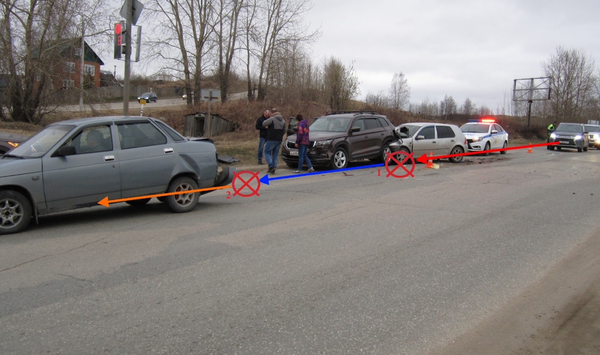 В Ухте ребенок пострадал в тройном ДТП « БНК