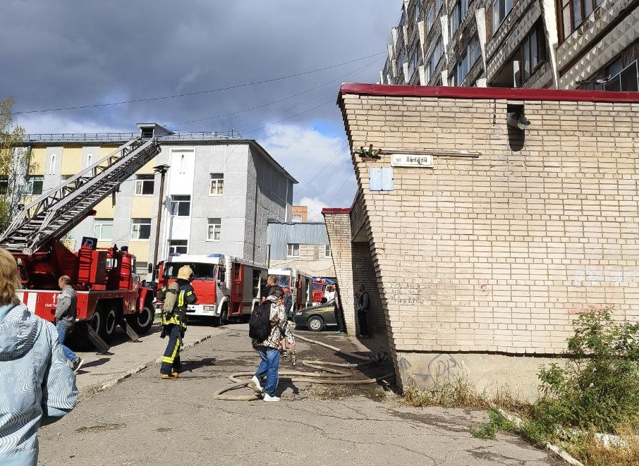 Пожар в Сыктывкаре заинтересовал прокуратуру