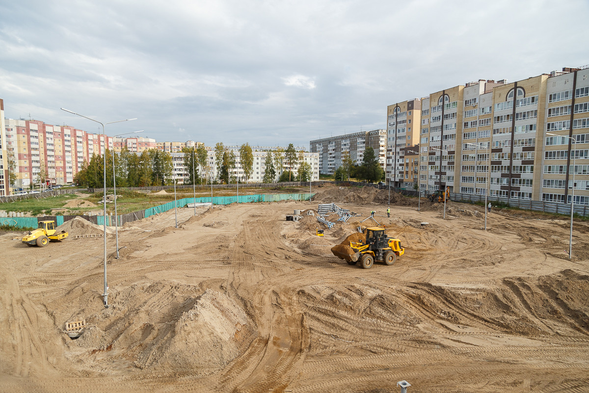 За две недели готовность школы в местечке Емваль увеличилась на пять  процентов « БНК