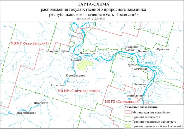 Пычим сыктывдинский район карта