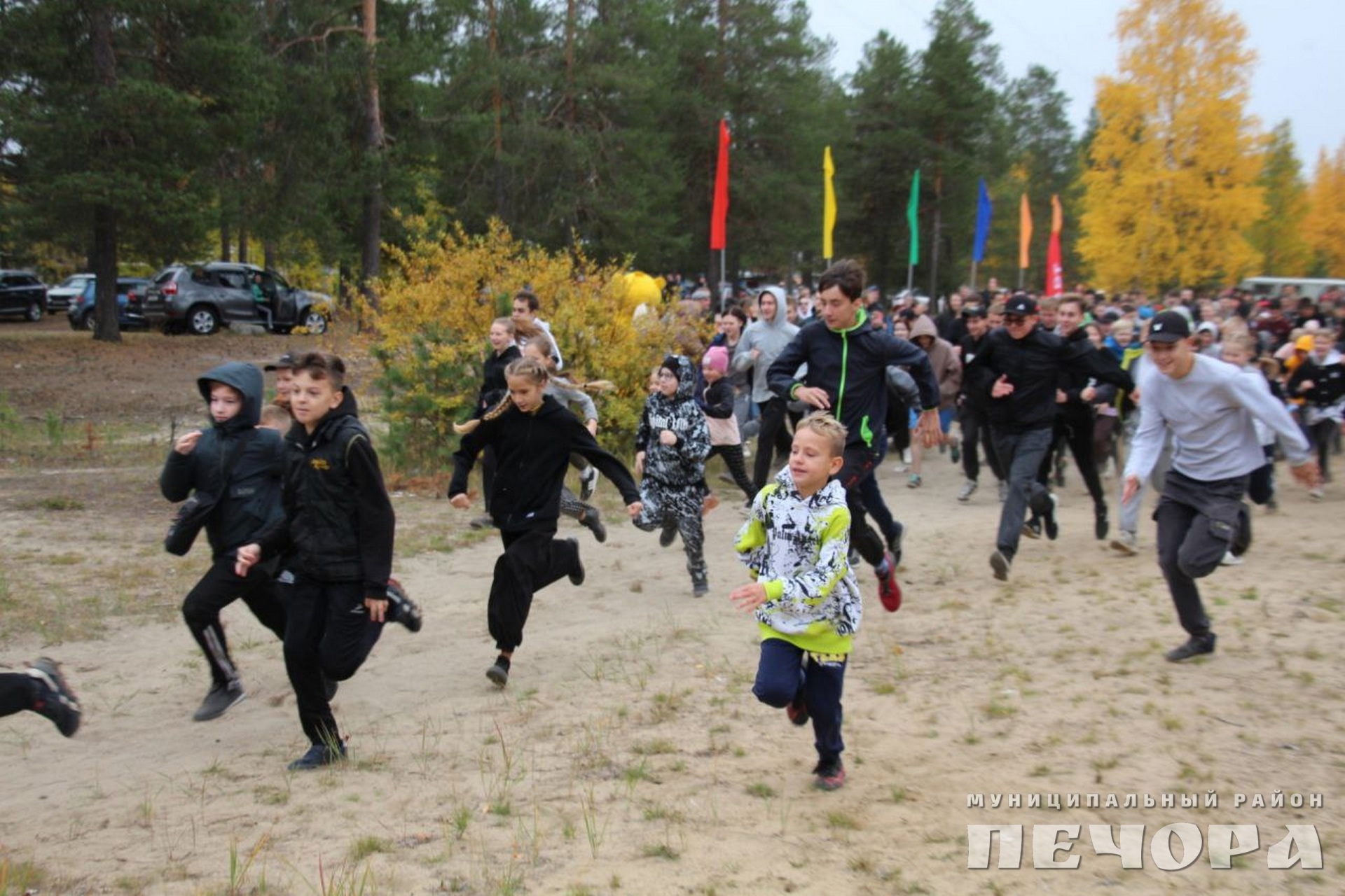 В Печоре в «Кроссе нации» приняли участие свыше 200 человек « БНК