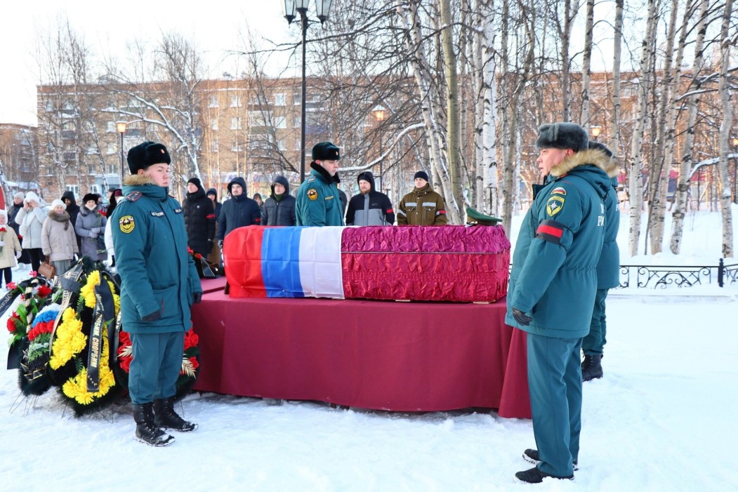 В Инте простились с погибшим на СВО Степаном Поповым