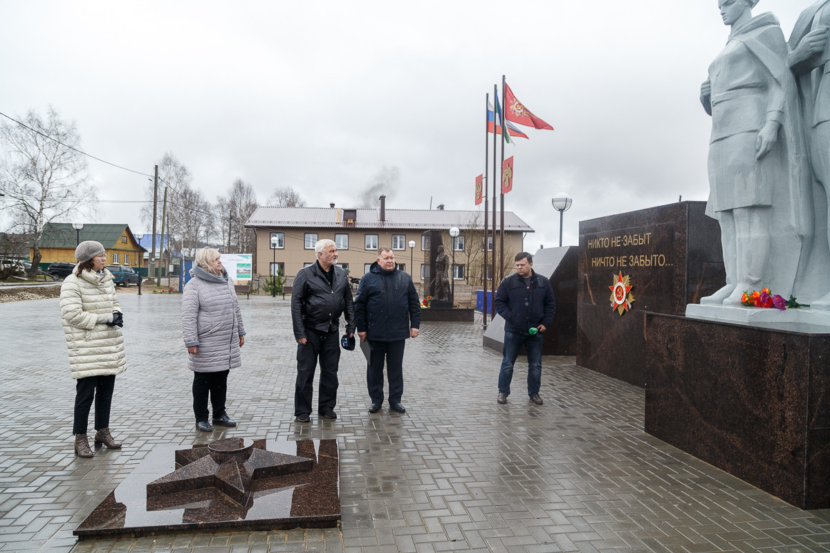 В Койгородке реставрируют мемориальный комплекс « БНК