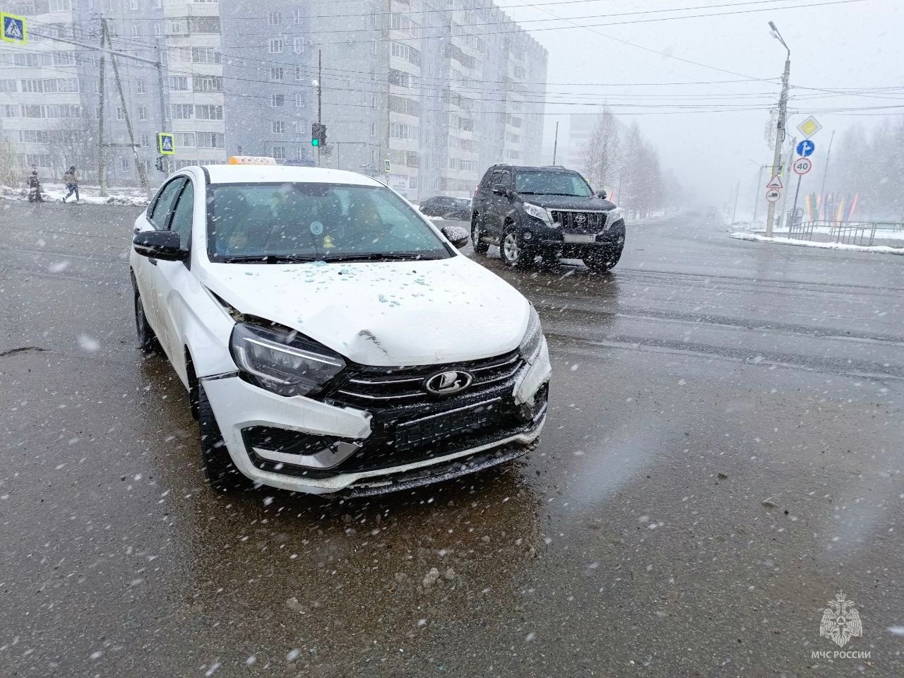 В Эжве такси попало в ДТП « БНК