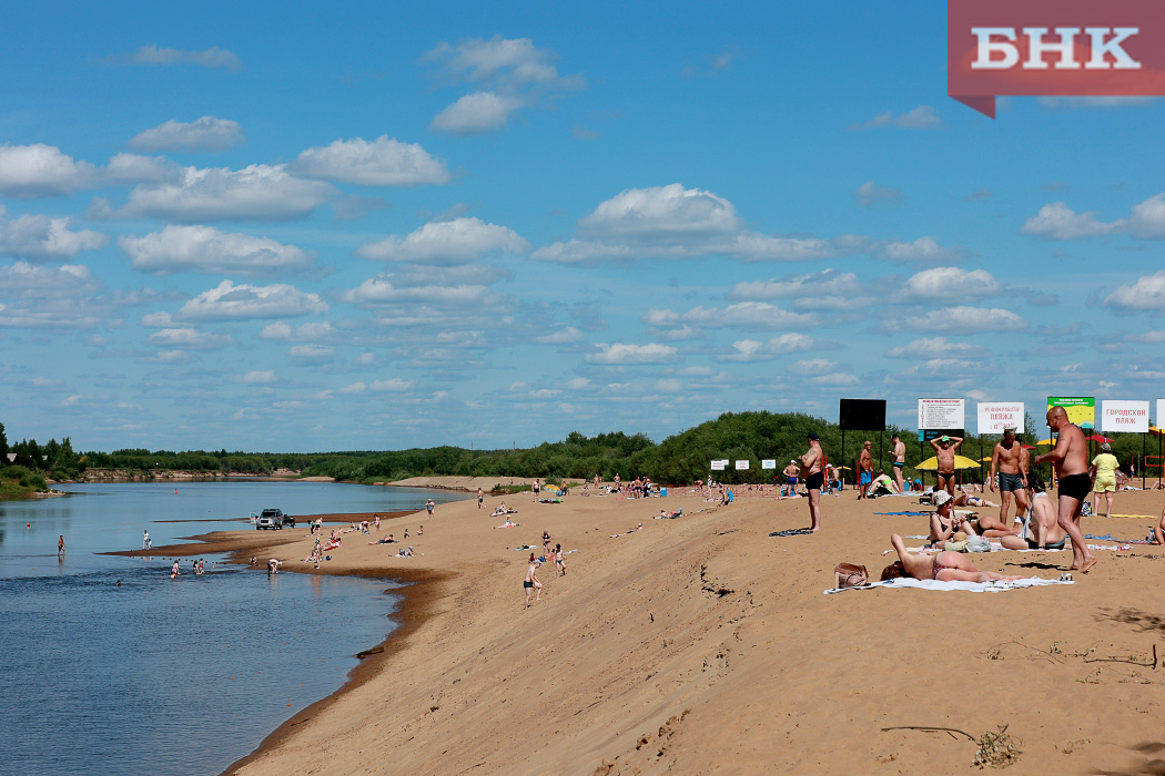 На сыктывкарском пляже намоют песок