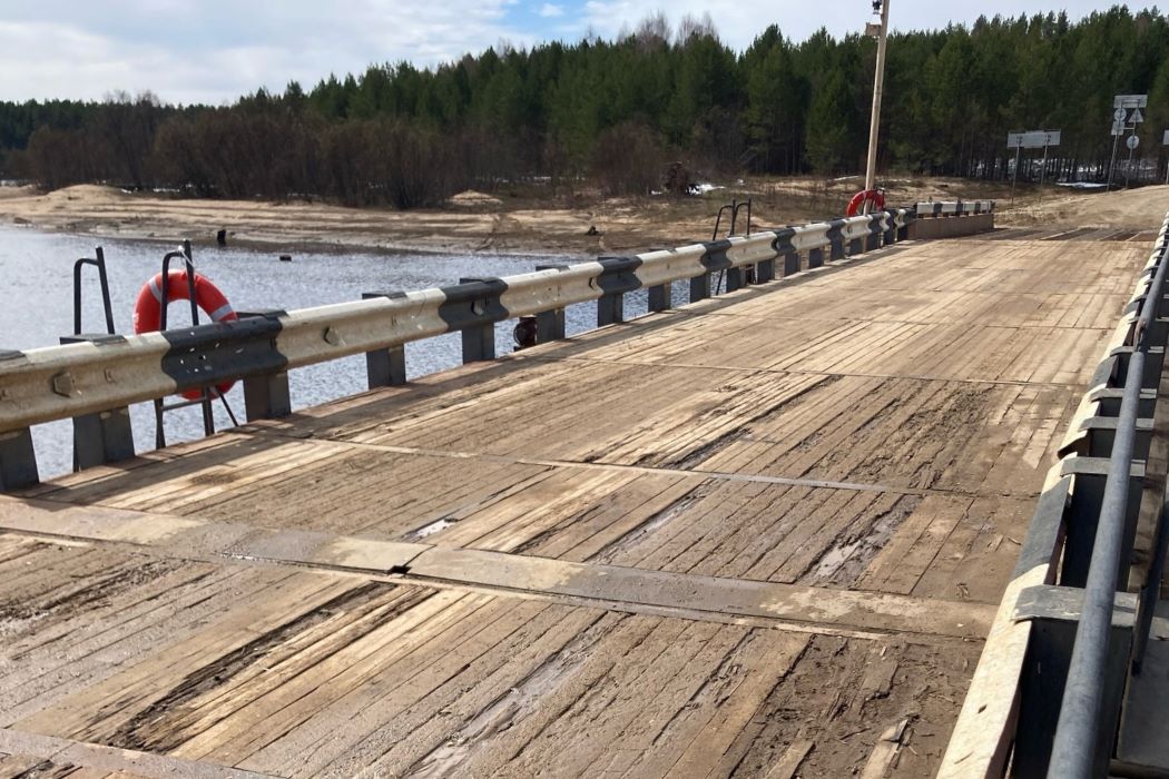 В Сысольском районе приведут в порядок наплавной мост в Заозерье