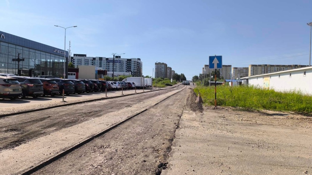 Дорогу к автовокзалу в Сыктывкаре будут асфальтировать по ночам