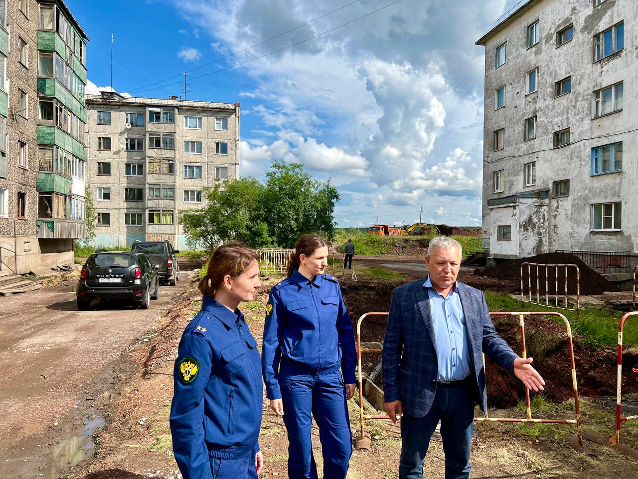 
Воркута медленно готовится к зиме, показала проверка