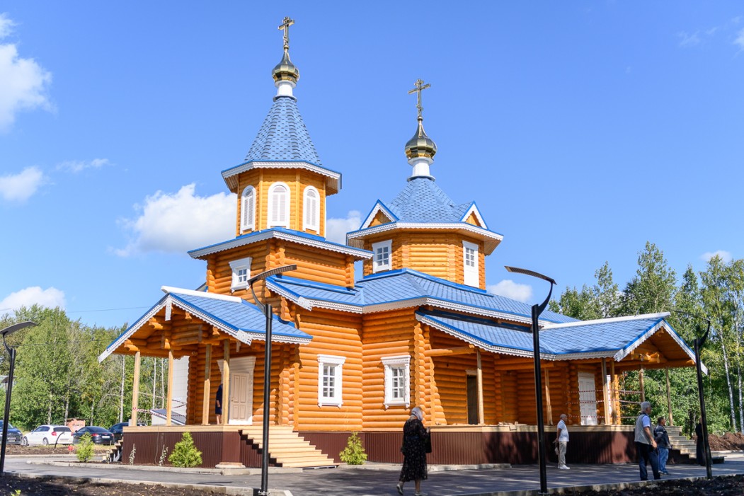 При поддержке ЛУКОЙЛа в ухтинском поселке завершается строительство храма