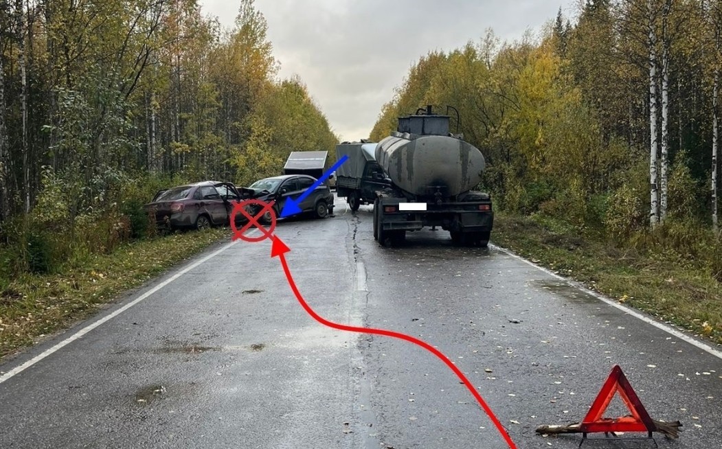 В Удорском районе в ДТП пострадали четыре человека