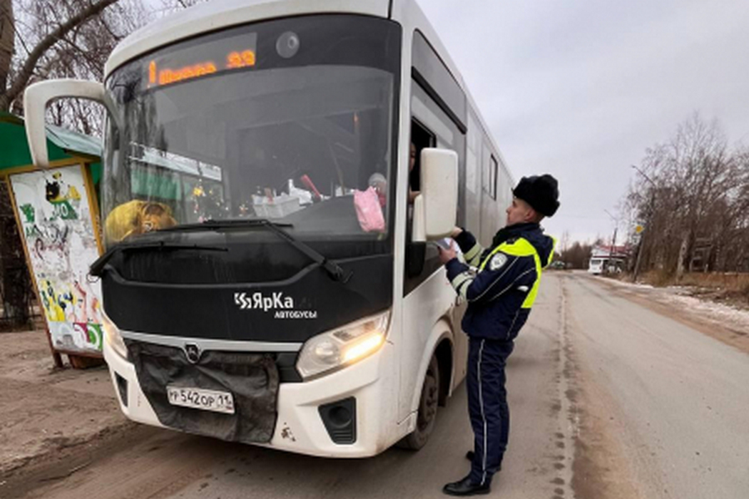 На каких нарушениях попались водители автобусов в Сыктывкаре