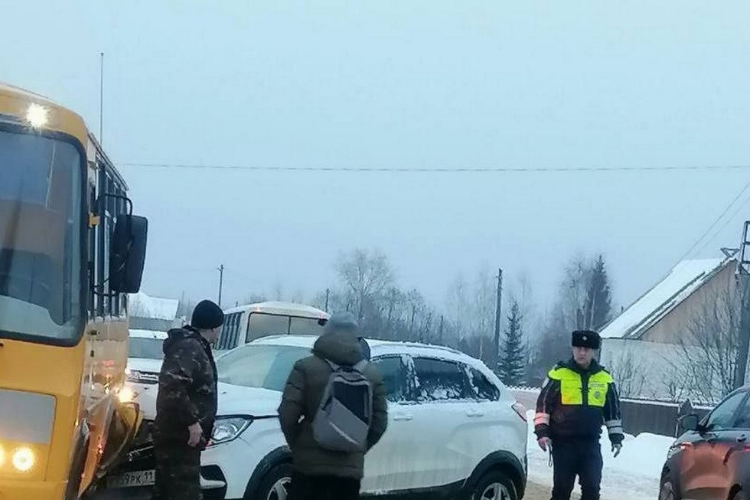 В Усть-Куломе поездка в больницу закончилась для водителя ДТП