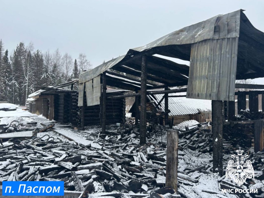 В Коми сгорели две бани и жилой дом