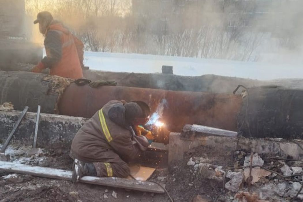 Теплоснабжение домов в Воркуте восстановлено