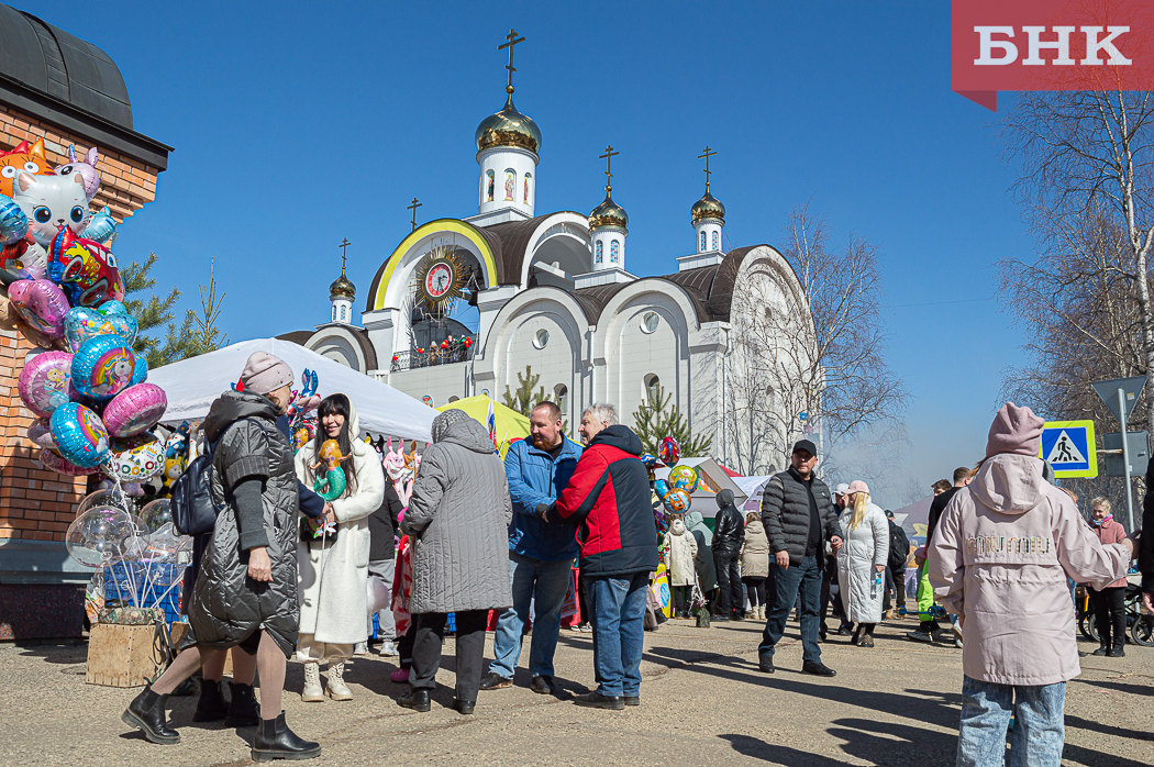 Как православные сыктывкарцы встретили Пасху
